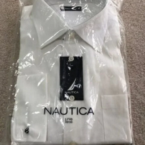 Nautica | Shirts | Nautica Mens Regular Fit Size 75 X 33 Long Sleeve Dress Shirt White New Xl | Poshmark Nautica | Shirts | Nautica Mens Regular Fit Size 75 X 33 Long Sleeve Dress Shirt White New Xl | Poshmark